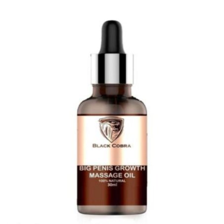 Black Cobra Big Penis Growth Massage Oil