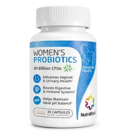 NutraBlast Vaginal Probiotics for Women Digestive 30 Capsules in Pakistan