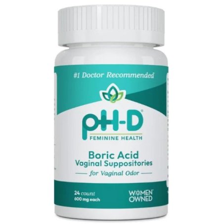 pH-D Feminine Health 600 mg Boric Acid Suppositories Capsules in Pakistan