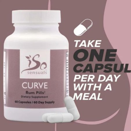 ISOsensuals Curve Butt Enhancement Capsules in Pakistan