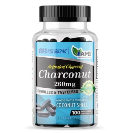 America Medic & Science Charconut 260 mg, 100 Capsules in Pakistan