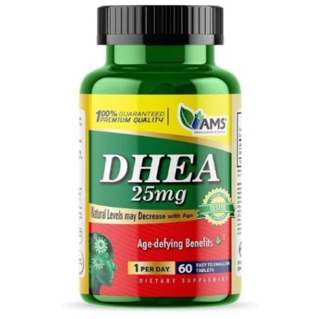 America Medic & Science DHEA 25 mg, 60 Tablets in Pakistan