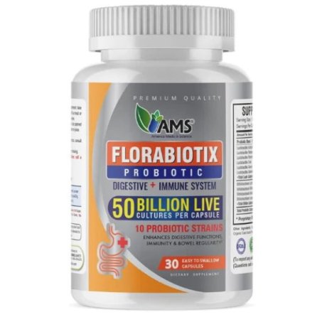 America Medic & Science Florabiotix Probiotic 30 Capsules in Pakistan