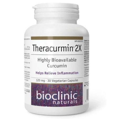 BioClinic Naturals Theracurmin 2X Highly Bioavailable 120 mg, 30 Vegetarian Capsules in Pakistan