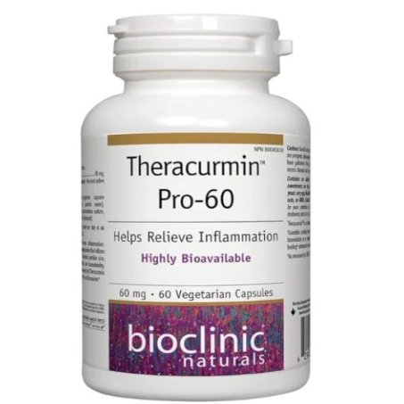 BioClinic Naturals Theracurmin Pro 60 mg Curcumin, 60 Vegetarian Capsules in Pakistan