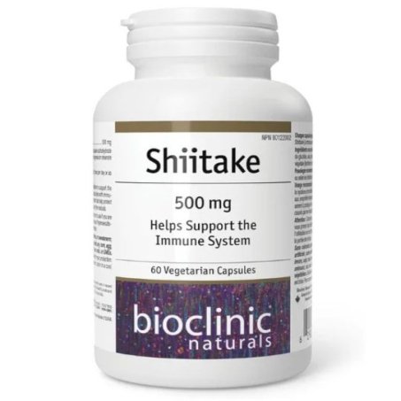 BioClinic Naturals Shiitake 500 mg, 60 Vegetarian Capsules in Pakistan