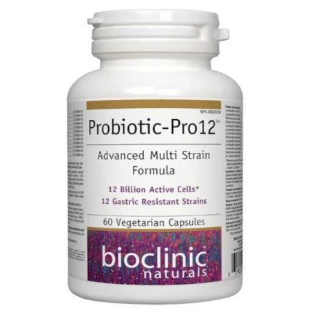 Bioclinic Naturals Probiotic-Pro12 Advanced Multi-Strain Formula, 60 Vegetarian Capsules in Pakistan