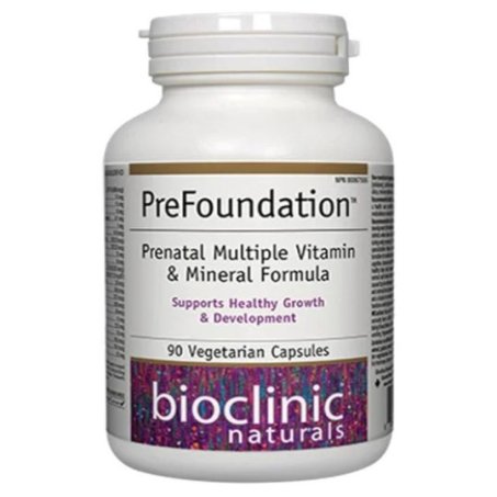 BioClinic Naturals PreFoundation Prenatal Multiple Vitamin & Mineral Formula, 90 Vegetarian Capsules in Pakistan