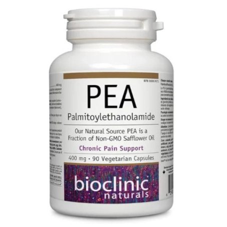 BioClinic Naturals PEA Palmitoylethanolamide 400 mg, 90 Vegetarian Capsules in Pakistan