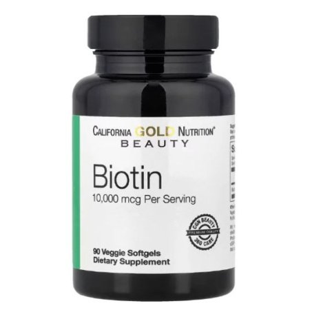 California Gold Nutrition Biotin 10000 mcg Softgels Capsules