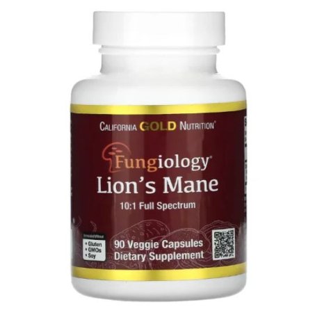 California Gold Nutrition, Organic Lion's Mane Capsules