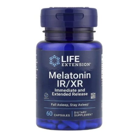 Life Extension, Melatonin IR/XR, Capsules 