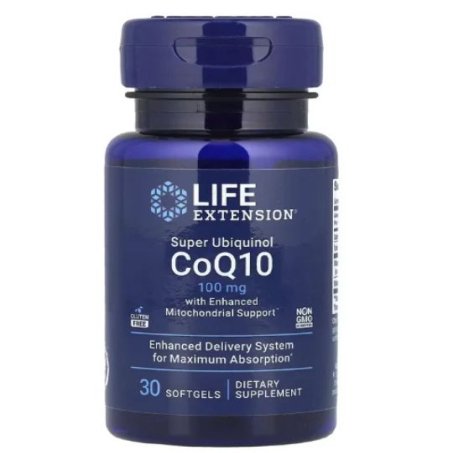 Life Extension, Super Ubiquinol CoQ10  100 mg Capsules