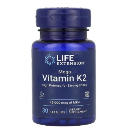Life Extension, Mega Vitamin K2, Capsules 