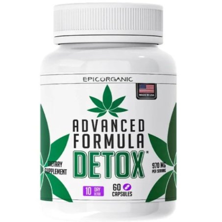 Epic Organic Advanced THC Detox Capsules 