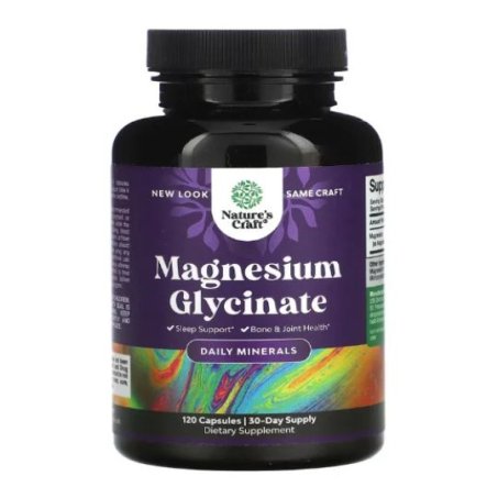 Nature's Craft, Magnesium Glycinate, Capsules