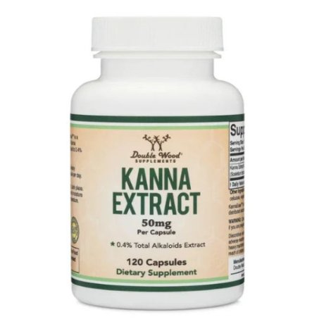 Double Wood Supplements, Kanna Extract, 50 mg Capsules