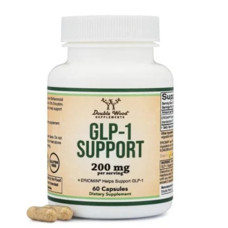 Double Wood Supplements, GLP-1 Support, 200 mg Capsules