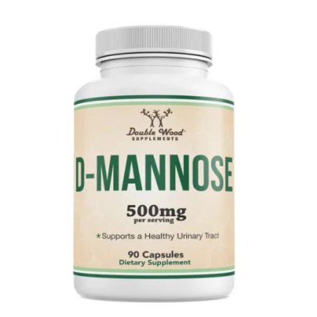 Double Wood Supplements, D-Mannose, 500 mg,  Capsules