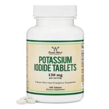 Double Wood Supplements, Potassium Iodide, 130 mg Capsules