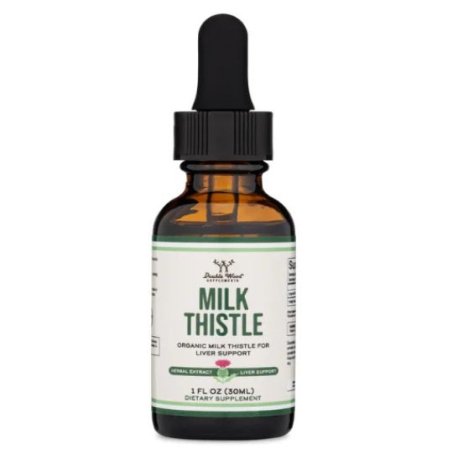 Double Wood Supplements, Milk Thistle Drops 30ml 
