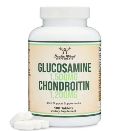 Double Wood Supplements, Glucosamine Chondroitin, 1,200 mg, 180 Tablets