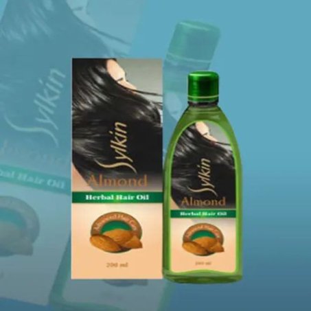  Sylkin Almond Herbal Hair Oil