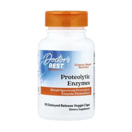 Doctor's Best, Proteolytic Enzymes, 90 Delayed Release Veggie Caps in Pakistan