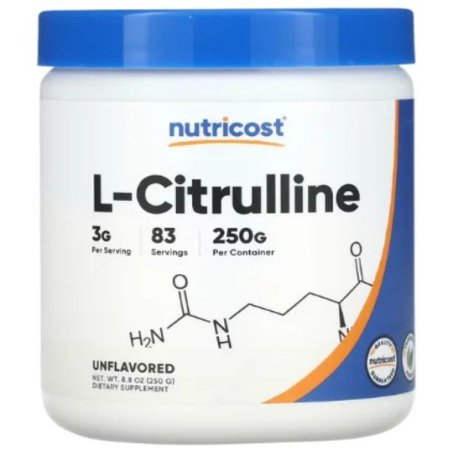 Nutricost, L-Citrulline, Unflavored, 8.8 oz (250 g) in Pakistan