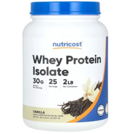 Nutricost, Whey Protein Isolate, Vanilla, 2 lb (907 g) in Pakistan