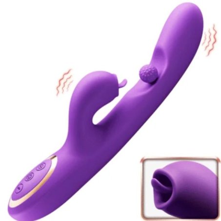  Tongue Licking Clitoral Stimulator G Spot Vibrator