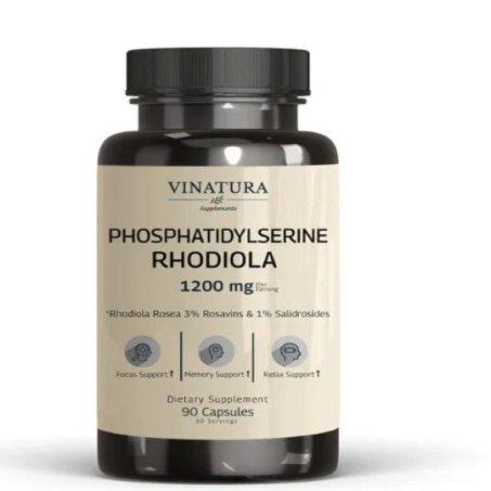 VINATURA PhosphatidylSerine Rhodiola 1200mg Capsules