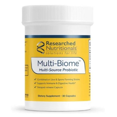 Researched Nutritionals Multi-Biome Multi-Source Probiotic Capsules