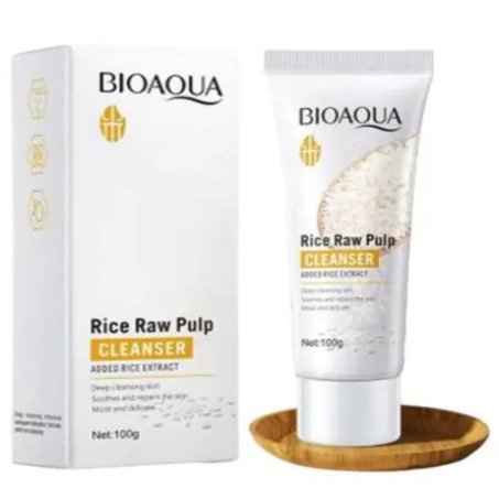  Bioaqua Rice Raw Pulp Essence Cleanser 