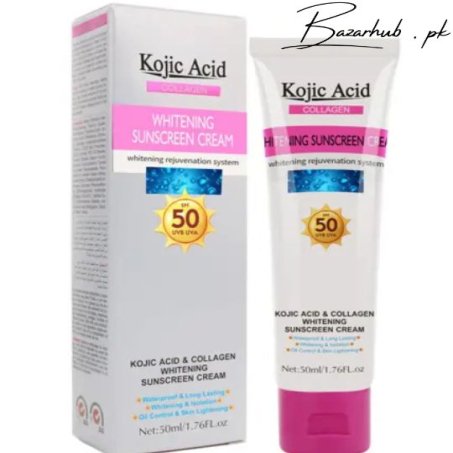  Kojic Acid Collagen Whitening Sunscreen Cream