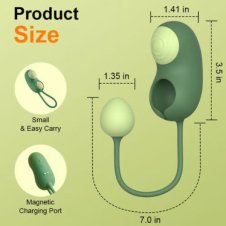 Clit Tapping & G-spots Stimulation Portable Egg Vibrator