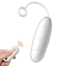Thrusting & 42°C Heating Portable Bullet Vibrator