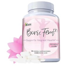N'More Boric Fem pH Acid Vaginal Suppositories in Pakistan