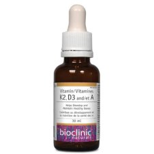BioClinic Naturals Vitamin D 1000 IU, Vitamin K 50 mcg & Vitamin A 500 IU, 30 ml Liquid in Pakistan
