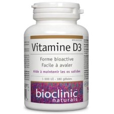 BioClinic Naturals Vitamin D 1000 IU, 180 Softgels in Pakistan