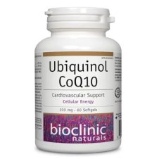 Bioclinic Naturals Ubiquinol CoQ10 200 mg, 60 Softgels in Pakistan