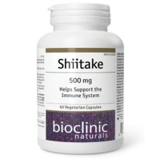 BioClinic Naturals Shiitake 500 mg, 60 Vegetarian Capsules in Pakistan