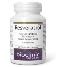 BioClinic Naturals Resveratrol 250 mg, 60 Vegetarian Capsules in Pakistan