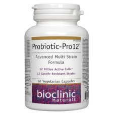 Bioclinic Naturals Probiotic-Pro12 Advanced Multi-Strain Formula, 60 Vegetarian Capsules in Pakistan