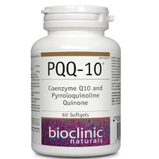 Bioclinic Naturals PQQ-10 = CoQ10 Supplement 200 mg, PQQ (BioPQQ) Q10, 60 Softgels in Pakistan