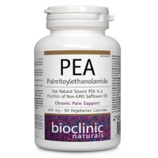 BioClinic Naturals PEA Palmitoylethanolamide 400 mg, 90 Vegetarian Capsules in Pakistan