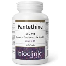 BioClinic Naturals Pantethine Vitamin B5 450 mg, 60 Softgels in Pakistan