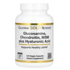 California Gold Nutrition, Glucosamine, Chondroitin, MSM Plus Hyaluronic Acid,  Capsules 