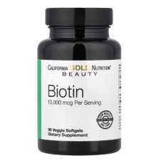 California Gold Nutrition Biotin 10000 mcg Softgels Capsules
