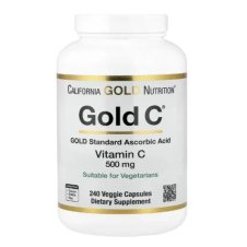 California Gold Nutrition Gold C  500 mg Vitamin C  Capsules 